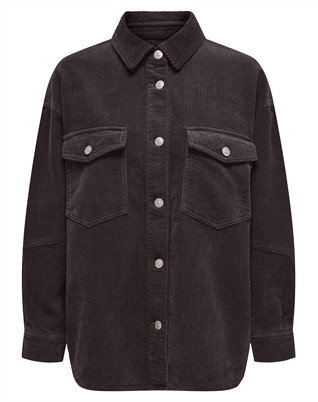 Only - ONLTiggy Shacket- Ganache